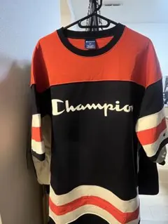 Champion 半袖ワンピース　 Mサイズ オレンジ