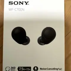SONY WF-C700N ワイヤレスイヤホン ブラック　新品未使用のサムネイル