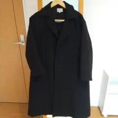 エマクローズ　チェスターコート　ブラック Mサイズ