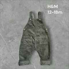 H&M コーデュロイサロペット 12-18m