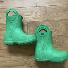 crocs グリーン 長靴