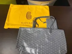 Goyard 超希少美品グレー トートバッグ 保存袋付き***