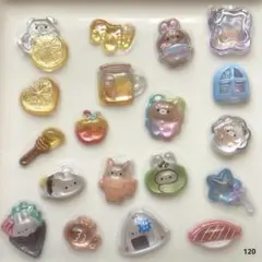 ボンボンドロップシールおすそ分け　はちみつ・きぐるみ・めしめし