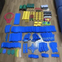 プラレール 線路 レール ブロック橋脚 回転台 情景 まとめ売り 300点以上