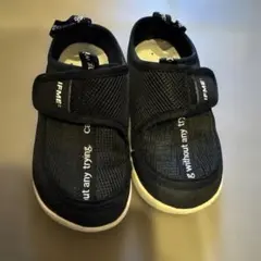 IFME サンダル 16cm メッシュ　黒