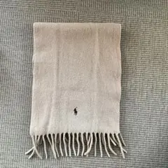 Polo Ralph Lauren ベージュ ウール　マフラー