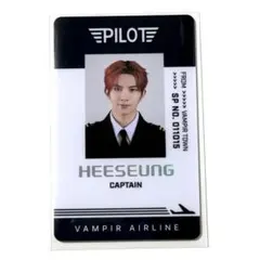 ENHYPEN WORLD ポップアップ SPカード ヒスン PILOT