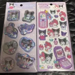 平成はっぴーフォン　マイメロディ　クロミ　ウォーターシール