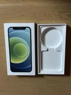 空箱のみ　iphone12mini グリーン