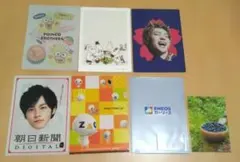 クリアファイル まとめ売り 7点