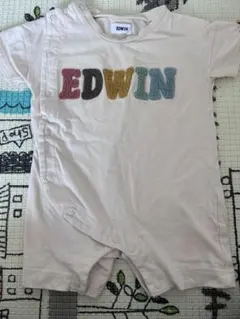 EDWIN ボタン付きロンパース 80cm