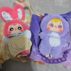 三小毛 ベビースリー samuel うさぎぬいぐるみ ストラップ付き - メルカリ