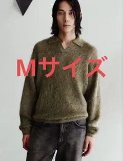 た*つ様 LIDNM Kid Mohair Knit Polo (Mサイズ)のサムネイル