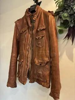 ウ*ド様 Neil Barrett バッファローレザージャケット NEIL BARRETT buffalo leather blouson | NOIR ONLINE