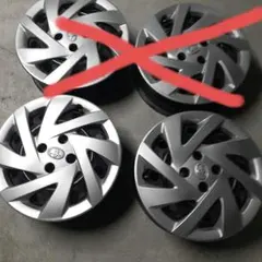 セットの ①トヨタアクアZ純正アルミホイール2本 トヨタ純正 アクア AQUA (MXPK10/MXPK11) 純正アルミホイール 1