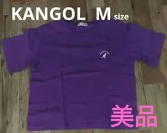 KANGOL 紫 半袖 Tシャツ ポケット付き　Msize