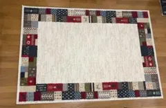 【直接引取】ニトリ アクセントラグ Nカルメン 133×190cmのサムネイル
