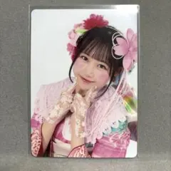 松本かれん　振袖　トレカ