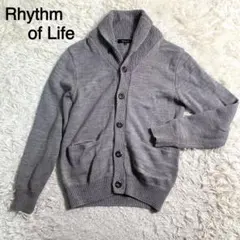 Rhythm of Life グレーカラー カーディガン