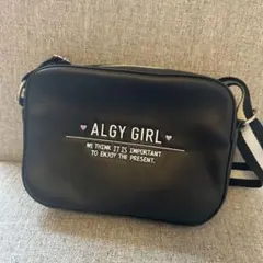 ALGY GIRL ショルダーバッグ ブラック