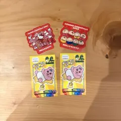 ハローキティ おぱんちゅうさぎ ステッカー 4枚セット