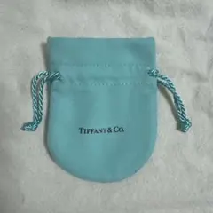 【美品】TIFFANY ティファニー 巾着袋　9.5×7cmサイズ