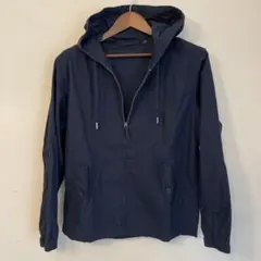 ユニクロ　ジップパーカー　Mサイズ　ネイビー