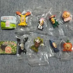 こびとづかんおすわりマスコット 8点まとめ アラシクロバネ ホトケアカバネ