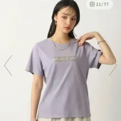Cutie Blonde プリント Tシャツ　ラベンダー　 Mのサムネイル