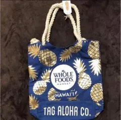 Whole Foods Market パイナップル柄エコバッグ