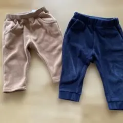 dev!rock ブラウン　H&Mネイビー 長ズボン 70.80