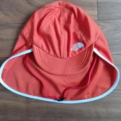 THE NORTH FACE 水遊び帽子 オレンジ　KM