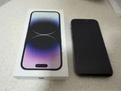 最終値下げiPhone 14 Pro 128GB ディープパープル　simフリー