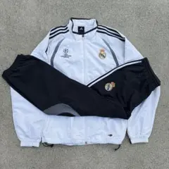 adidas レアル・マドリード ナイロンジャケット　上下セット