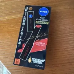 ニベアリッチケアカラーリップクリーム　ノーブルレッドのサムネイル