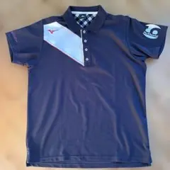Mizuno ネイビー ポロシャツ