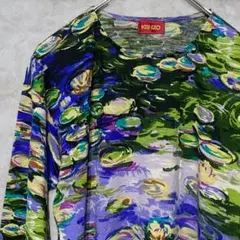 【希少】KENZO・ケンゾー・ロングTシャツ・ヴィンテージ・花柄・総柄・M相当