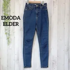 【美品】EMODA ELDER ハイウエスト スキニーパンツ デニム S