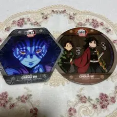 鬼滅の刃 cinema 限定 コースター 第1期 てちてち 猗窩座 義勇 炭治郎