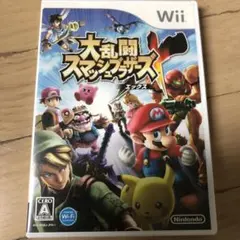 Wii用の『大乱闘スマッシュブラザーズ エックス 』ケースのみ 説明書