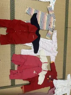 14着まとめ売り　ミキハウス　赤ちゃんの城　ホットビスケット　ダブルビー