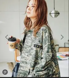 キスケ様専用　[人気スタッフプロデュース企画]ワッペンシャツジャケットモザイク