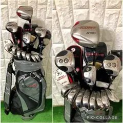初心者おすすめ！ ヨネックス メンズゴルフクラブ12本セット キャディバッグ付 YONEX（ヨネックス） スマートキャリーバッグ メンズ CB-3912