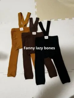 Fanny lazy bonesサスペンダー付きレギンス3点セット