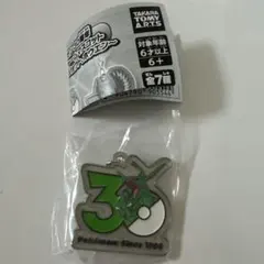 ポケモン 30周年 メタルチャーム めじるし　レックウザ