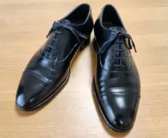 三陽山長 友二郎 26cm ストレートチップ 黒のサムネイル