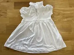 ラルフローレン　キッズ　ワンピース　白色