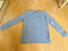patagonia グレー ロングスリーブTシャツ　Mサイズ