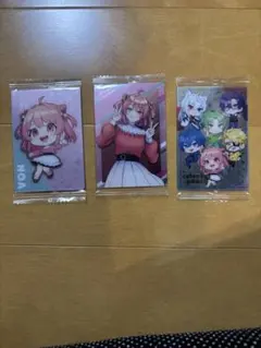 カラフルピーチのあさんウエハースカード