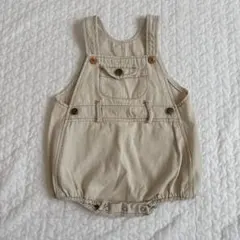 オーバーオールロンパース/70-80cm